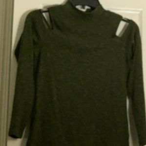 Cold Shoulder Sweater